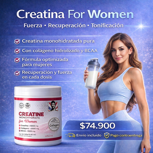 Creatina For Women Monohidratada